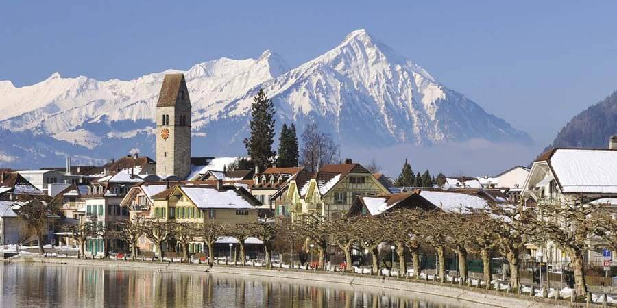 Explore the popular resort town of Interlaken