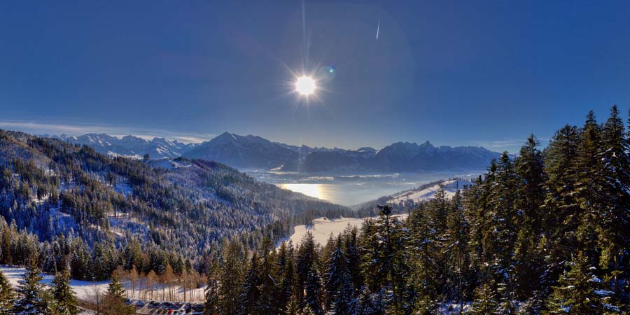 Cruising the full length of Lake Thun