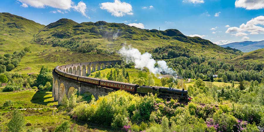 Journeying on the iconic Jacobite steam train